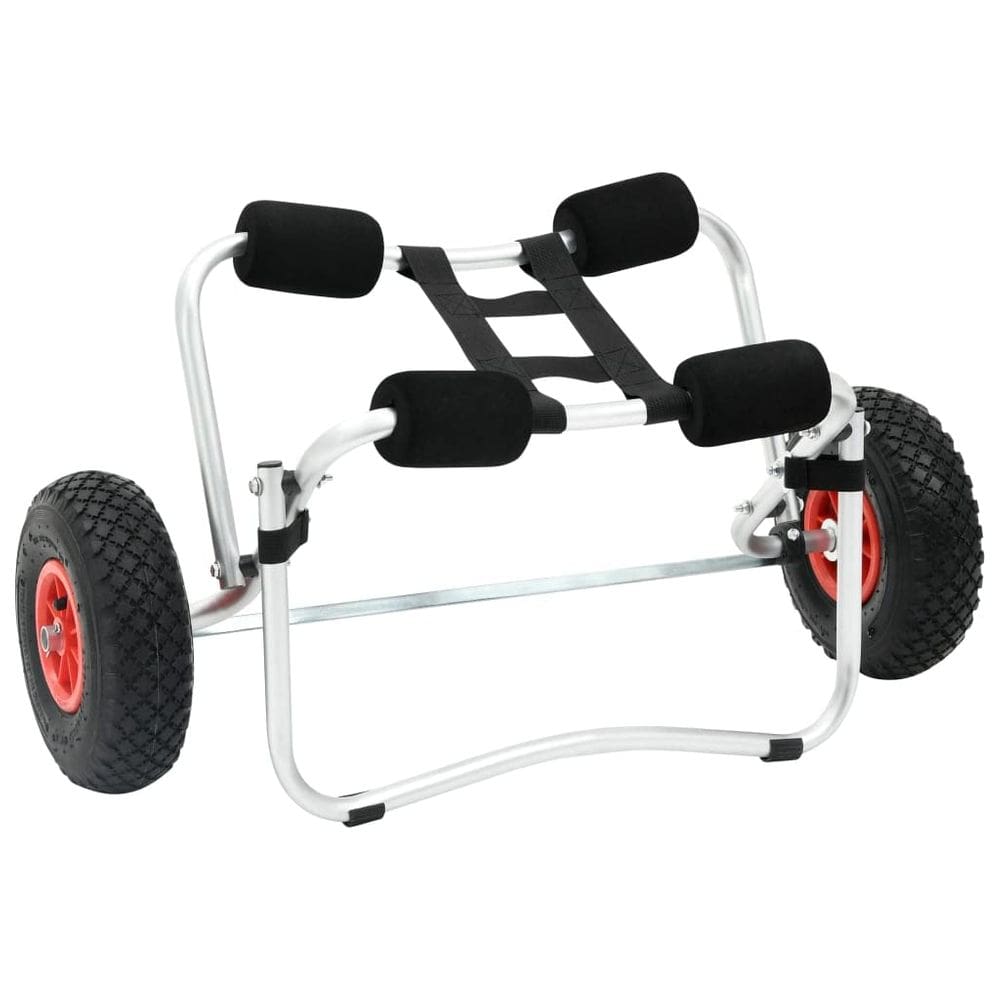 Carrinho de caiaque vidaXL Canoe Carrier Surf com rodas infláveis