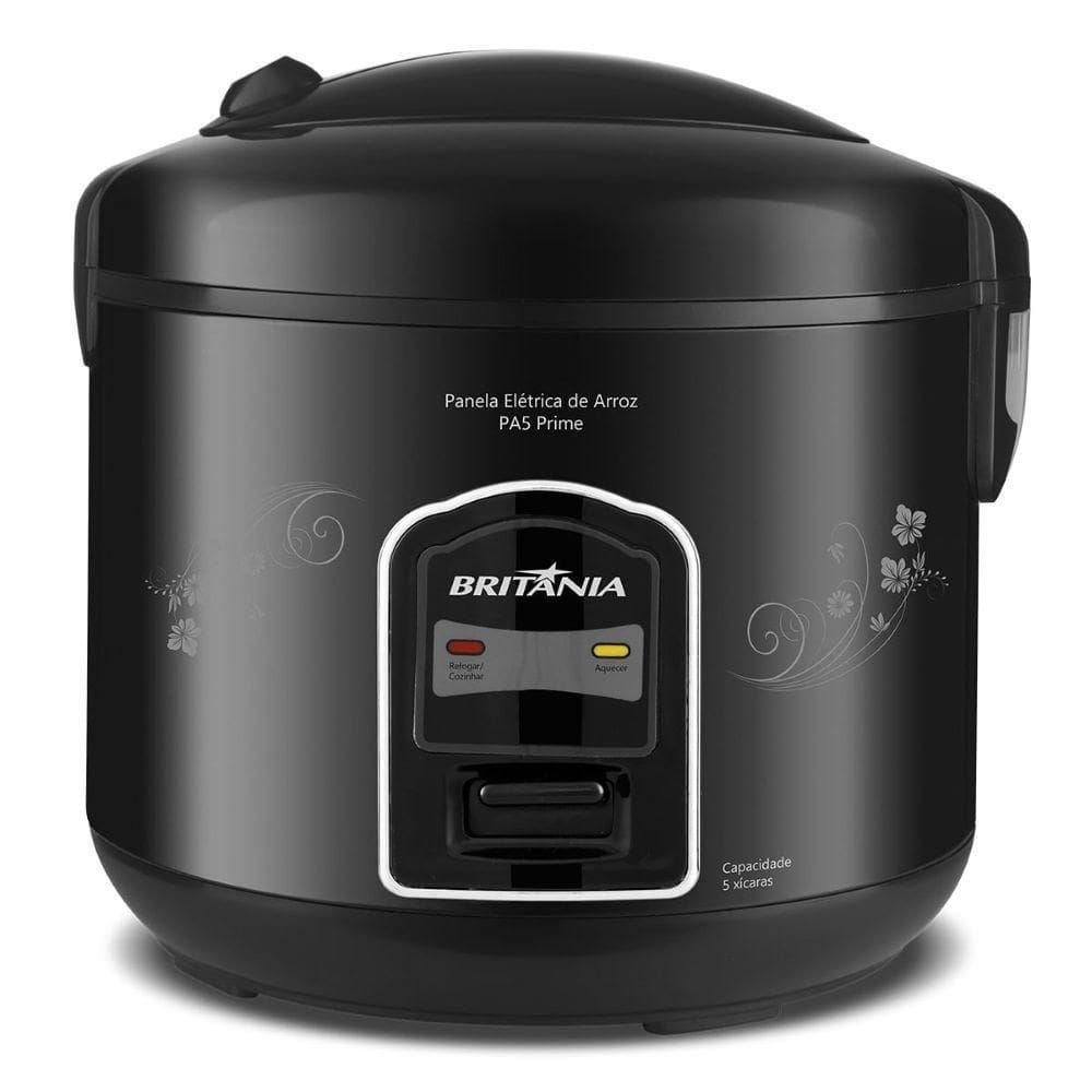 Panela De Arroz Elétrica Pa5 Britânia Preta 110V