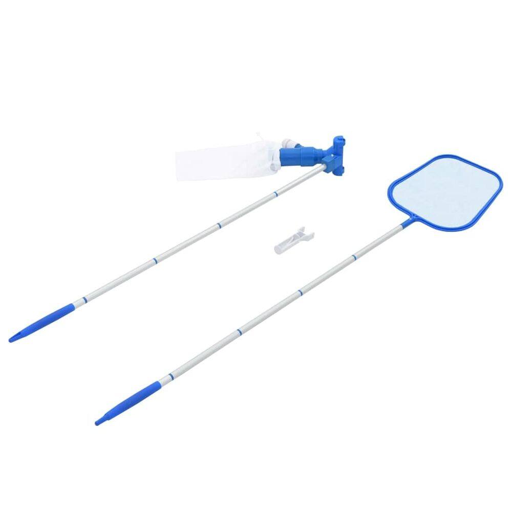 Kit de manutenção de piscinas e spas: material ABS durável vidaXL