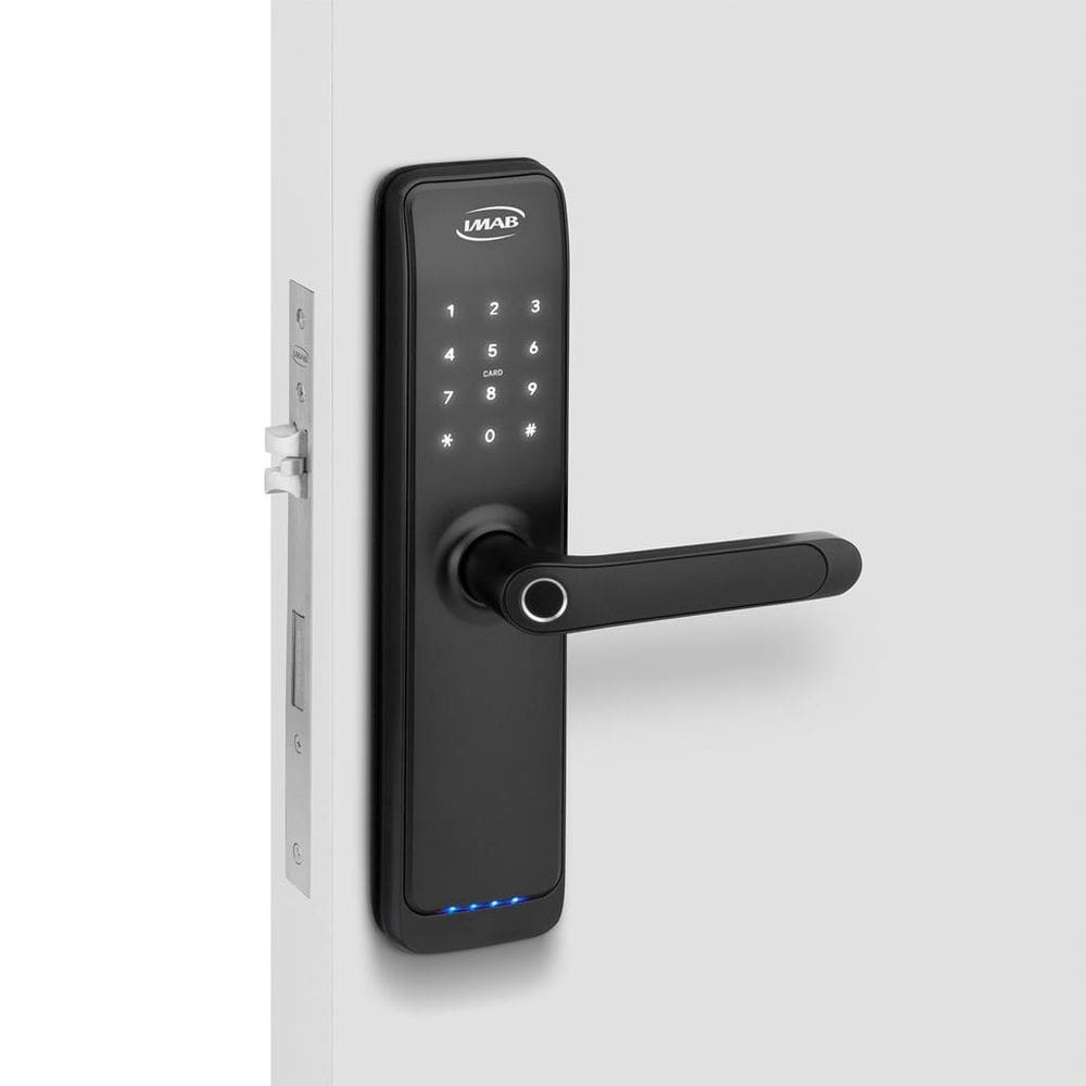 Fechadura Digital Imab Biometria Bluetooth Preta D200