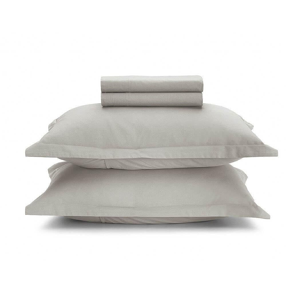 Jogo De Cama King 180 Fios 100% Algodão Liss - Karsten