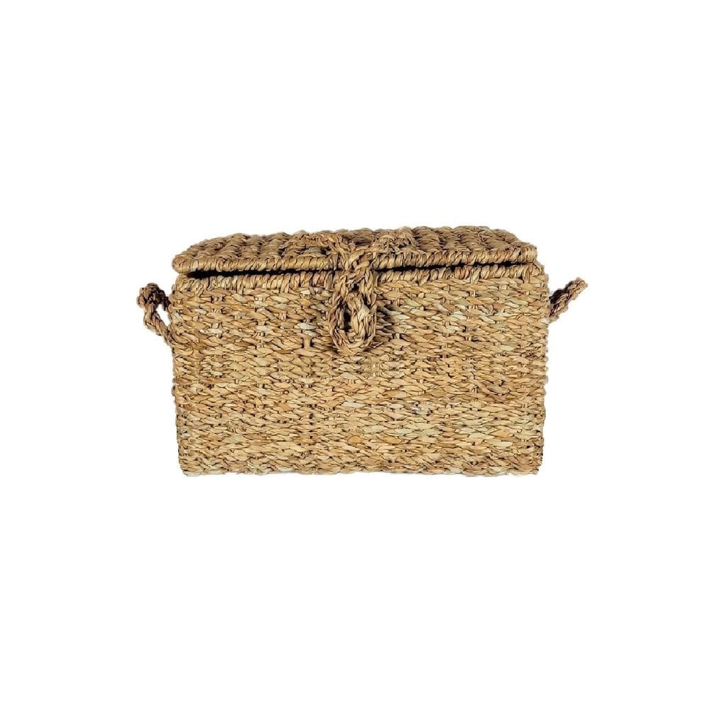 Cesto Baú De Seagrass Com Alças Tauane - Jolitex