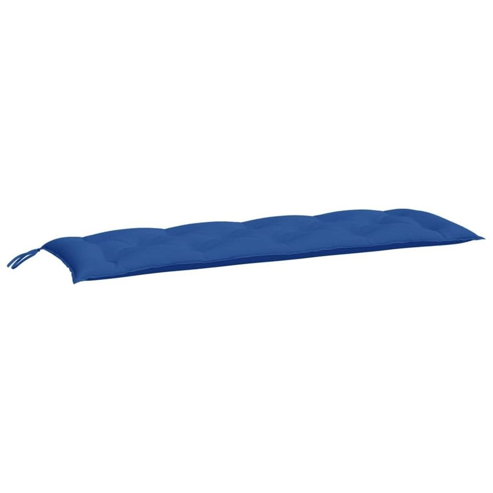 Almofada de banco de jardim ao ar livre VidaXL Blue Oxford Fabric