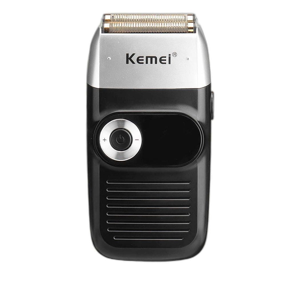 Máquina De Barbear Portátil Kemei Bivolt