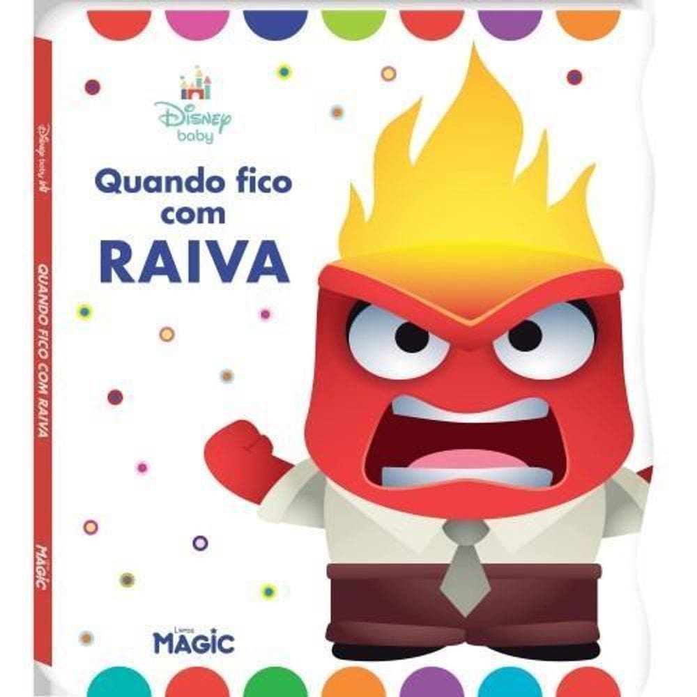 Livro Disney Baby - Quando Fico Com Raiva - Magic Kids