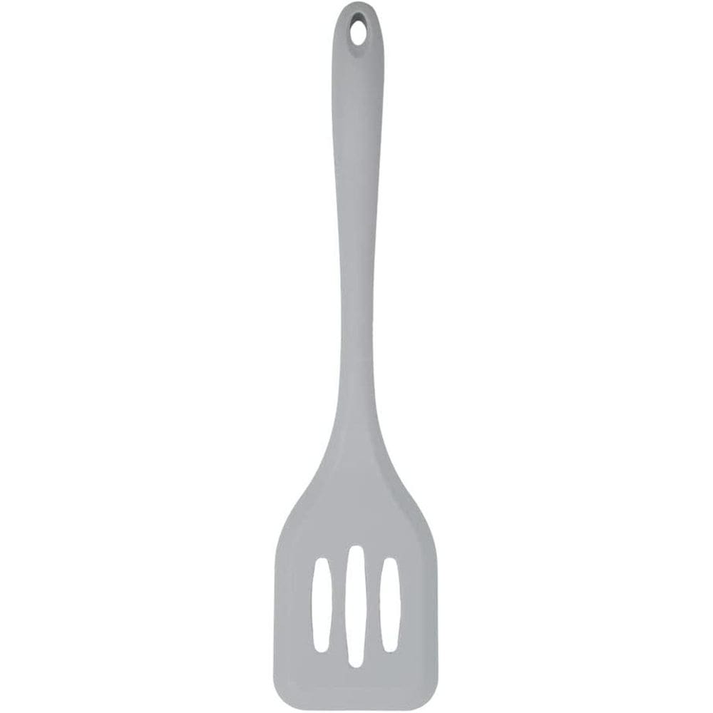 Espátula Vazada Silicone Grey Mimo