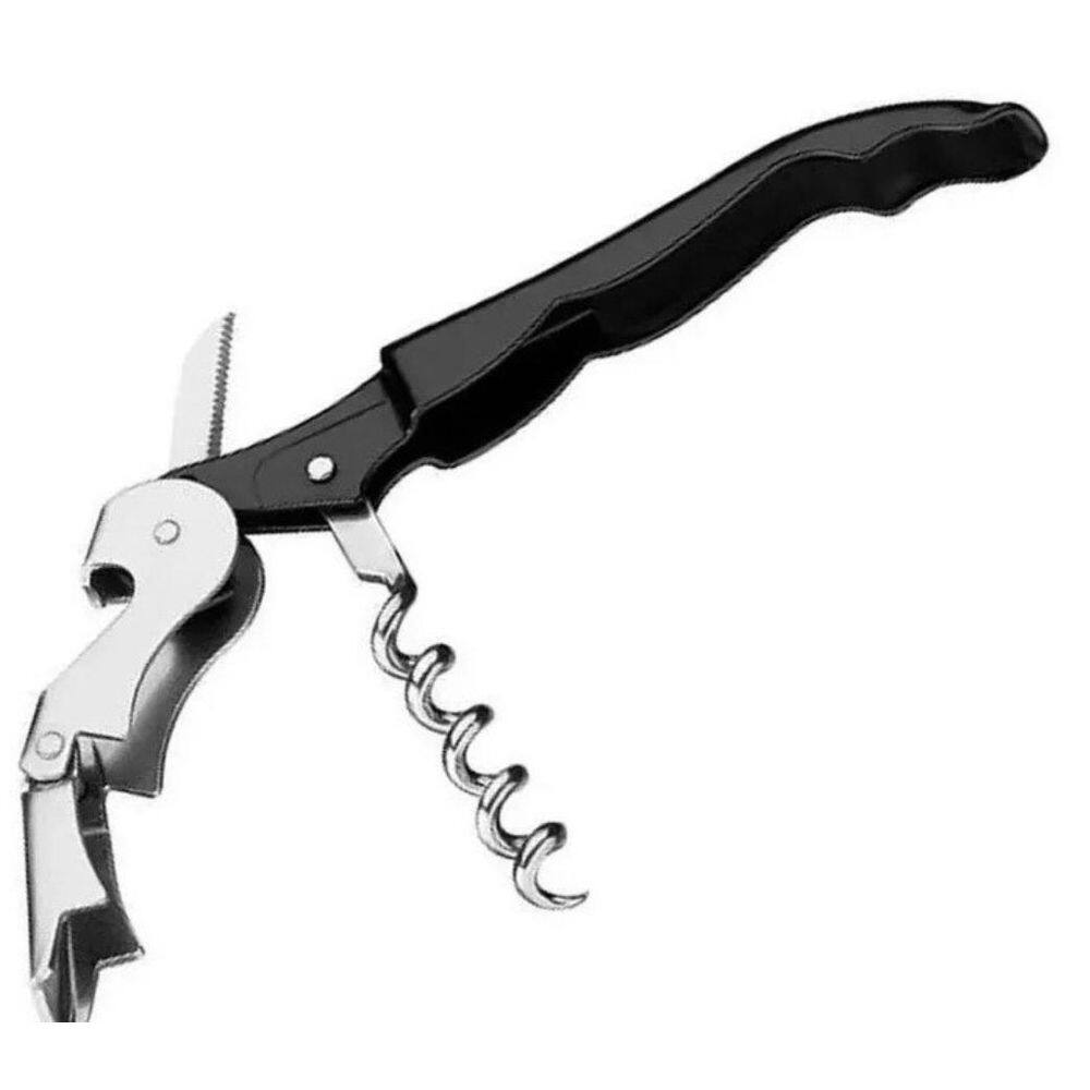 Abridor Saca Rolha Modelo Preto 12.2Cm 447Pr