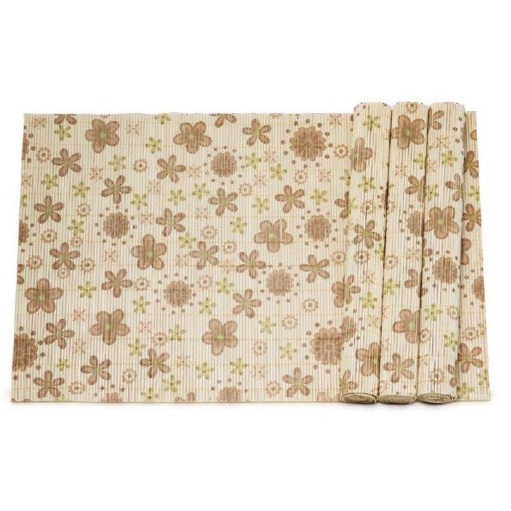 Jogo Americano Bambu Petit Com 4 Peças 30X45Cm Ref Ja13216