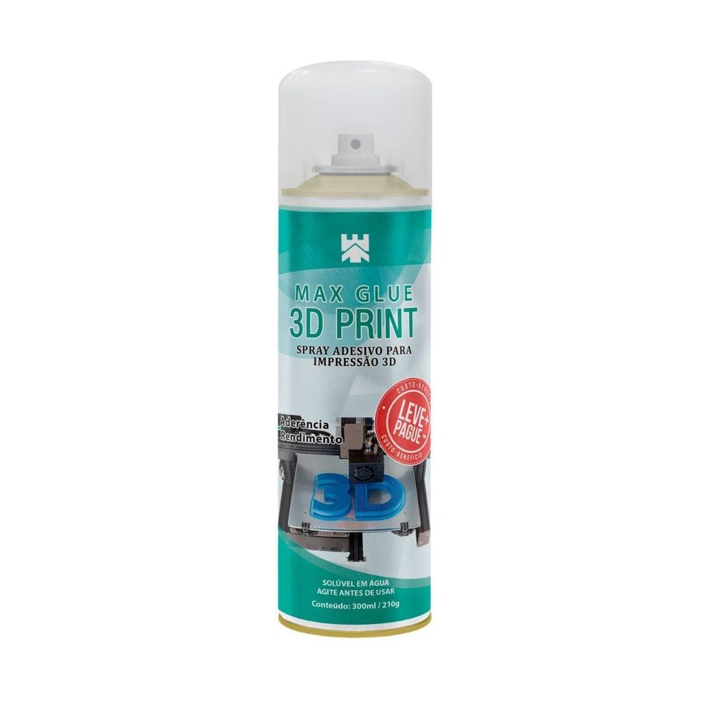 Adesivo Para Impressão 3D 300Ml/210G - Max Glue 3D Print