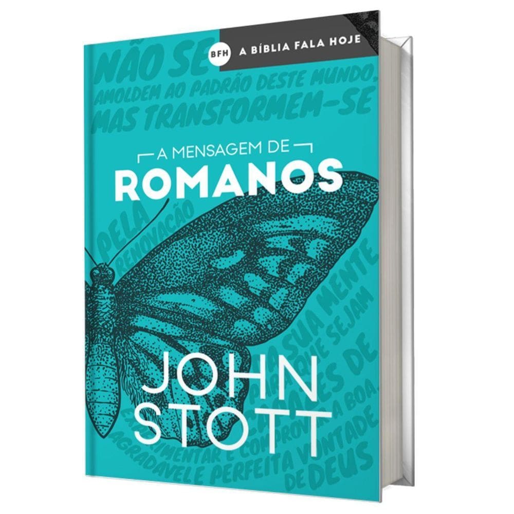 Livro A Mensagem De Romanos John Stott Relançamento Abu Edit