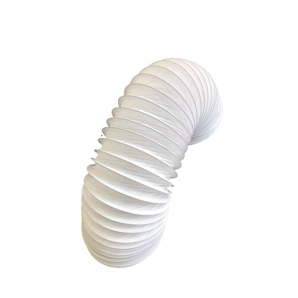 Duto Flexível 3 Metros Pvc Ar Portatil Exaustor 5 Pol 125Mm