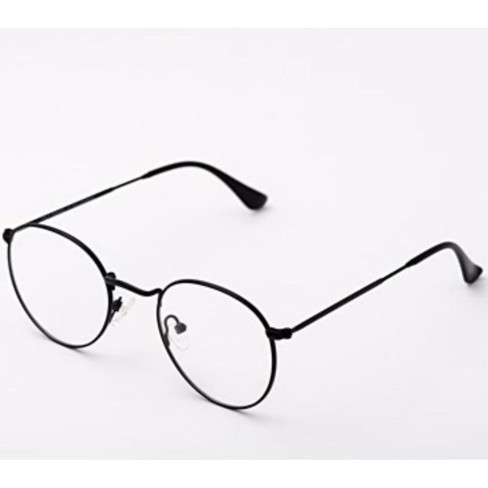 Armação Óculos Grau Clipon 2 Em 1 Redondo Marcos Preto