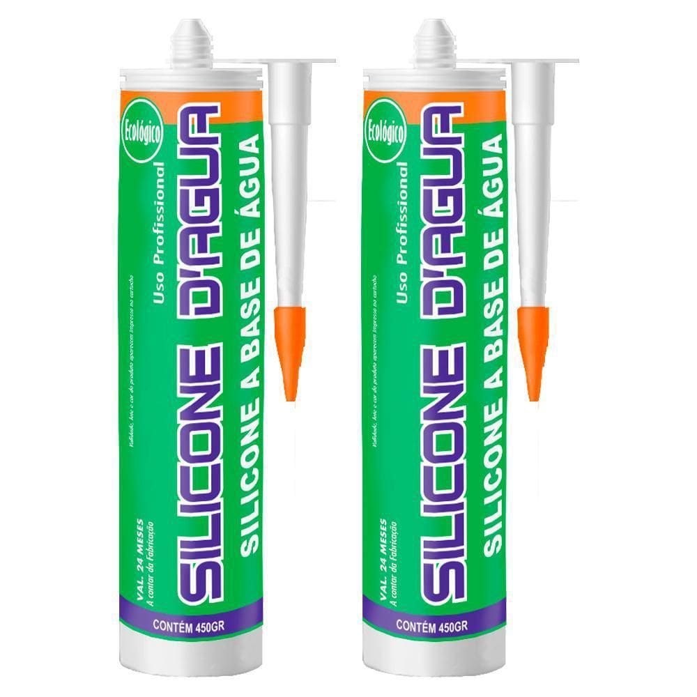 Kit 2 Selante Acrílico Para Trincas E Fissuras Sbrix Trinca