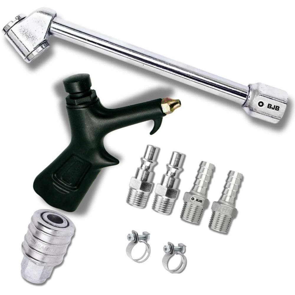 Kit Bico Passar Ar E Encher Pneu Com Acessórios Compressor