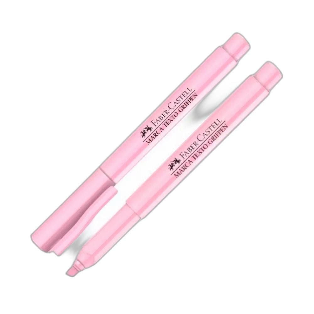 Marca Texto Tons Pastel Rosa Grifpen Faber-Castell