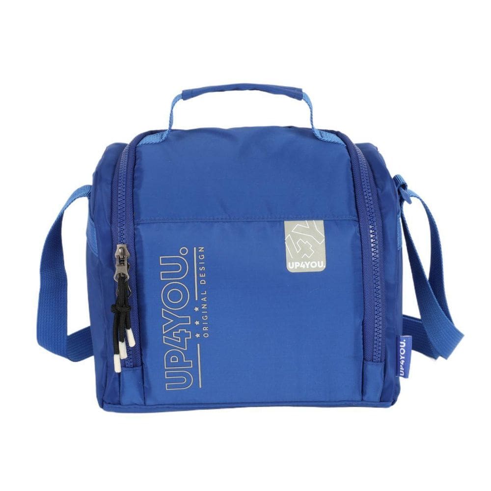 Lancheira Térmica Escolar Juvenil Casual Alça Azul Up4You