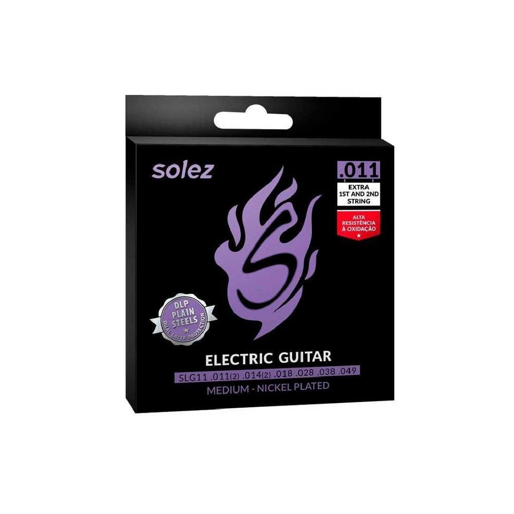 Slg11 Ga - Encordoamento Solez Guitarra 0.011