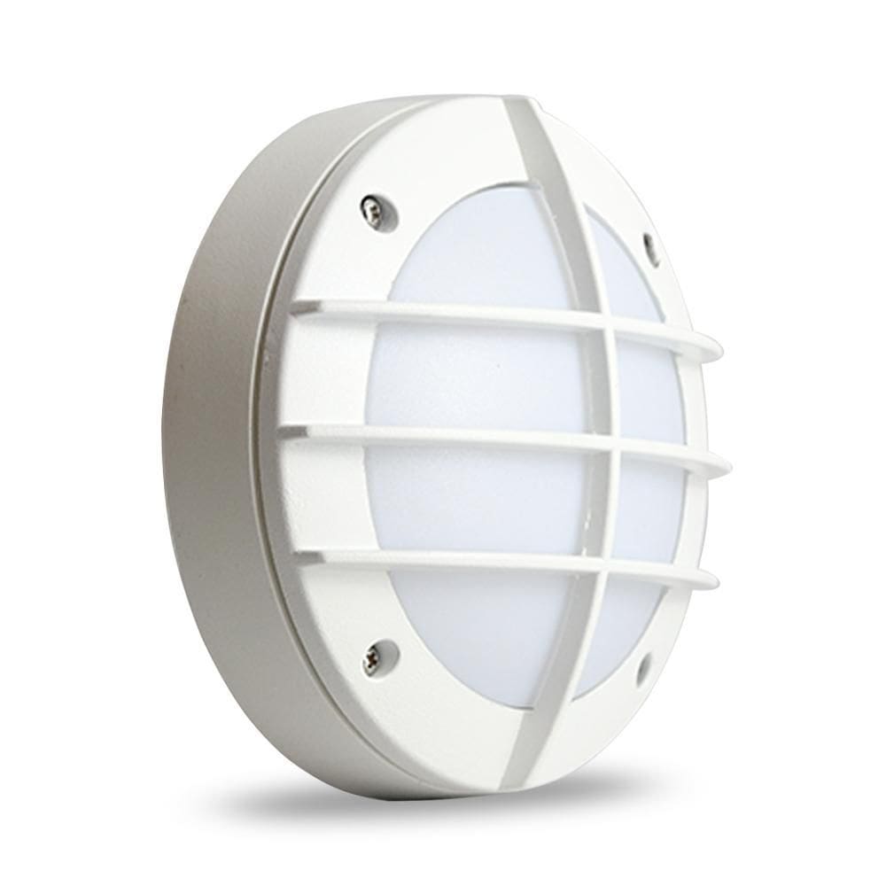 Arandela Balizador Led Taschibra Ttl05 Redonda Bivolt Branco