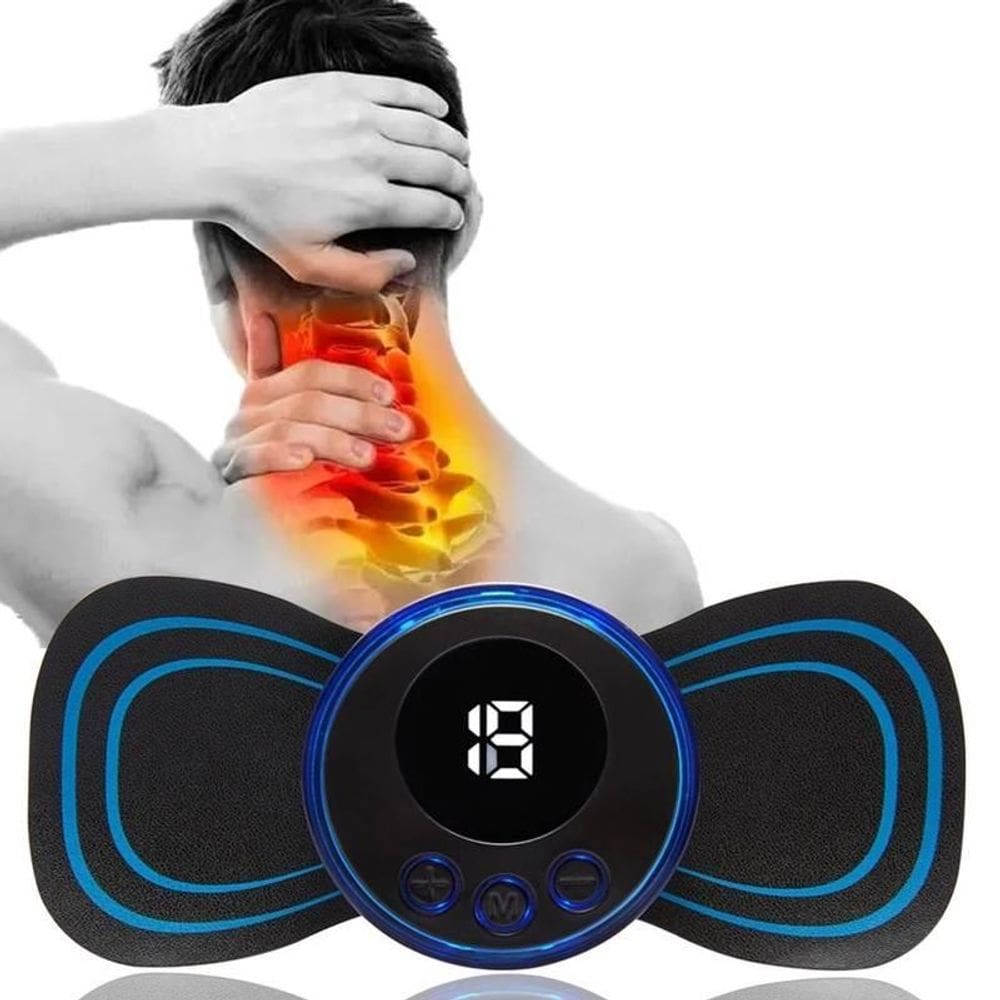 Massageador Elétrico Cervical Eletroterapia Ems Pescoço