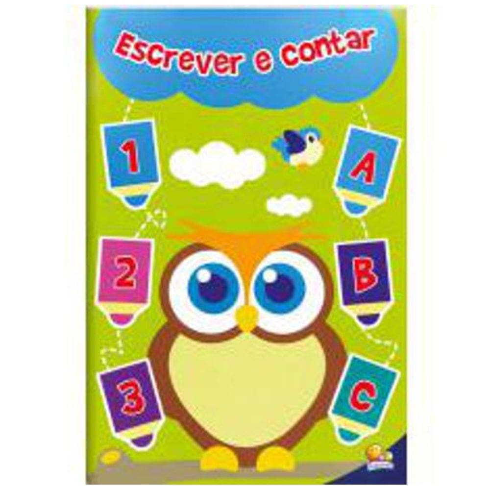 Livro Livro Gigante De Atividade - Escrever E Contornar