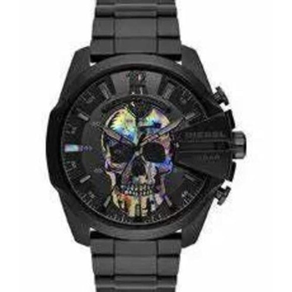 Relógio Masculino Diesel Skull Dz4582 Caixa Manual