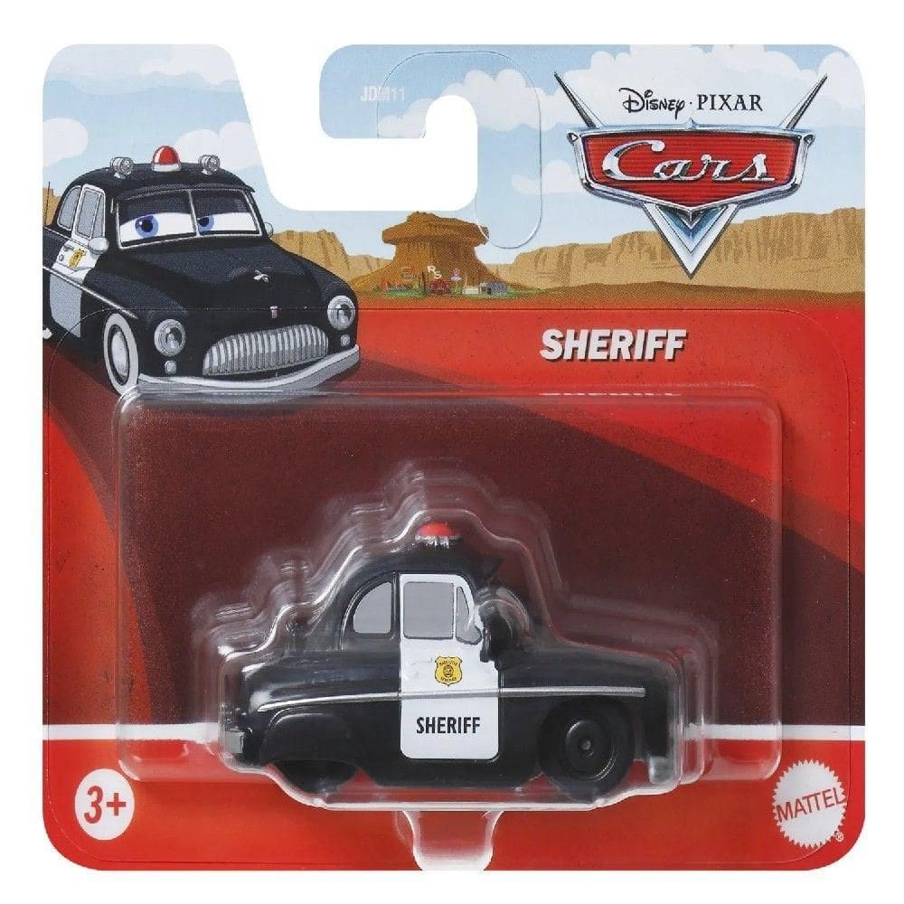 Disney Pixar Carros Veículo Auto Sheriff - Mattel