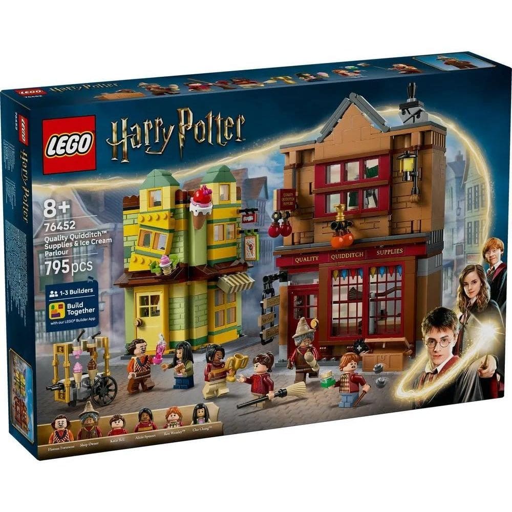 Harry Potter Artigos Para Quadribol E Sorveteria Lego 76452