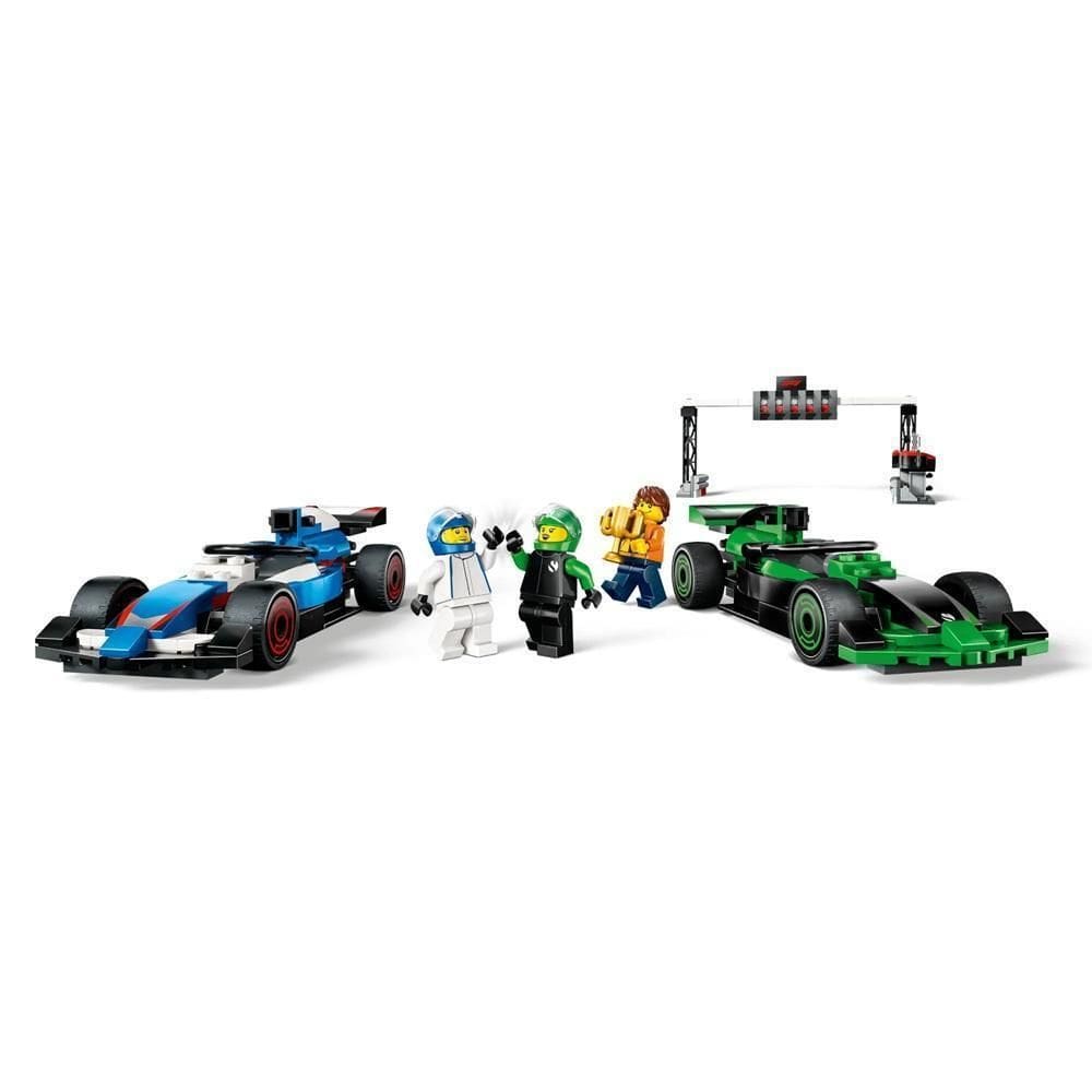 Lego City F1 Grid Com Carros De Corrida Vcarb E Sauber-60474