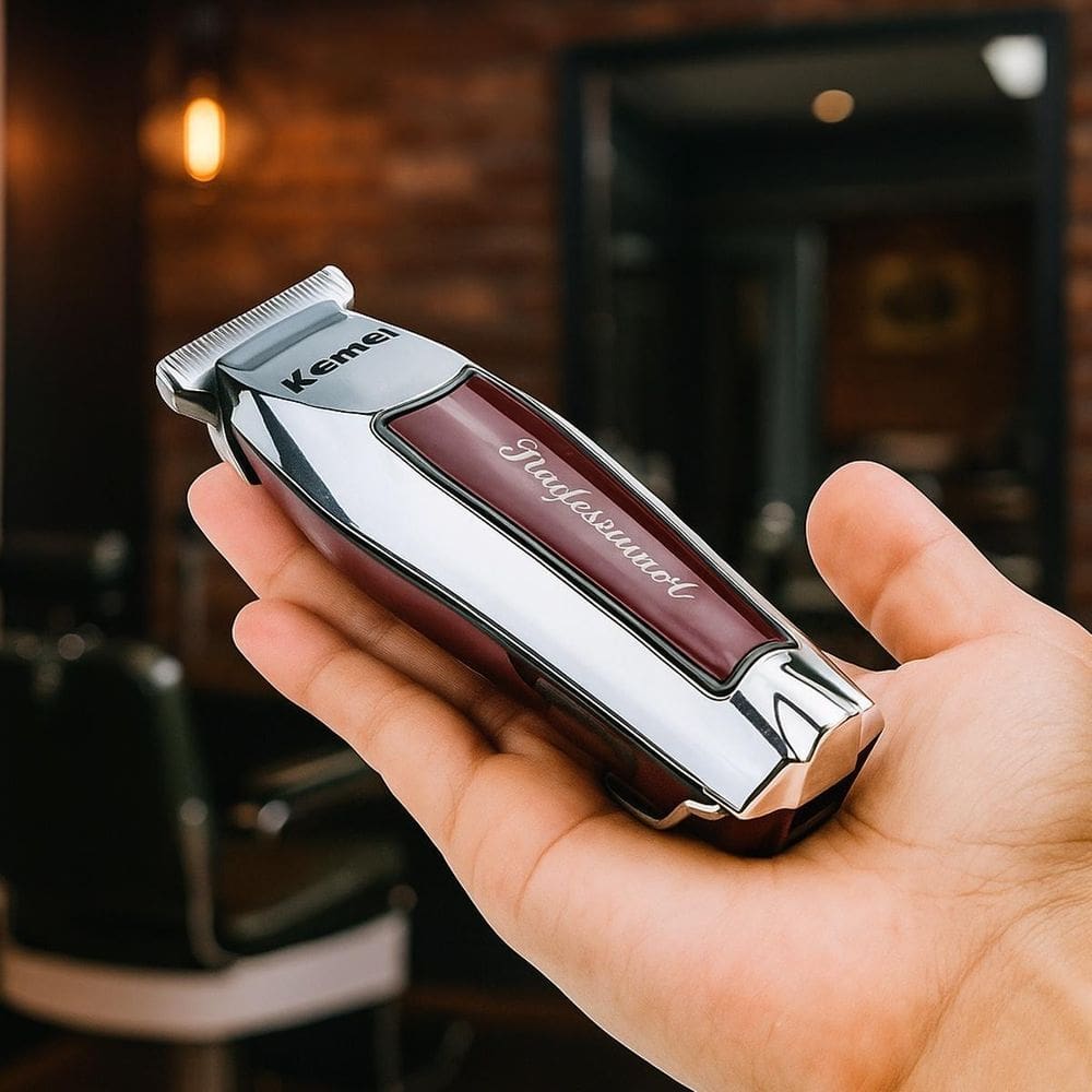 Kemei Compacta Para Pezinho E Barba