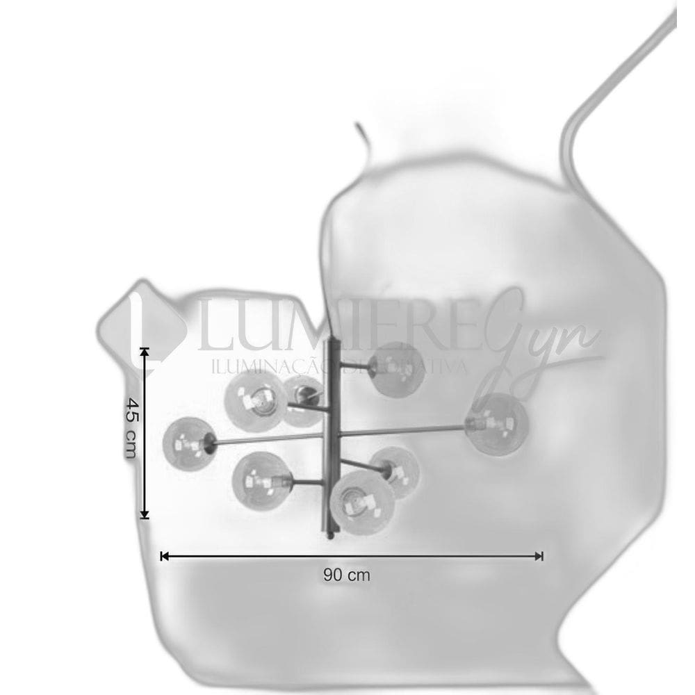 Pendente Jabuticaba Cosmos Casual Light Pd1430Ch M Bronze