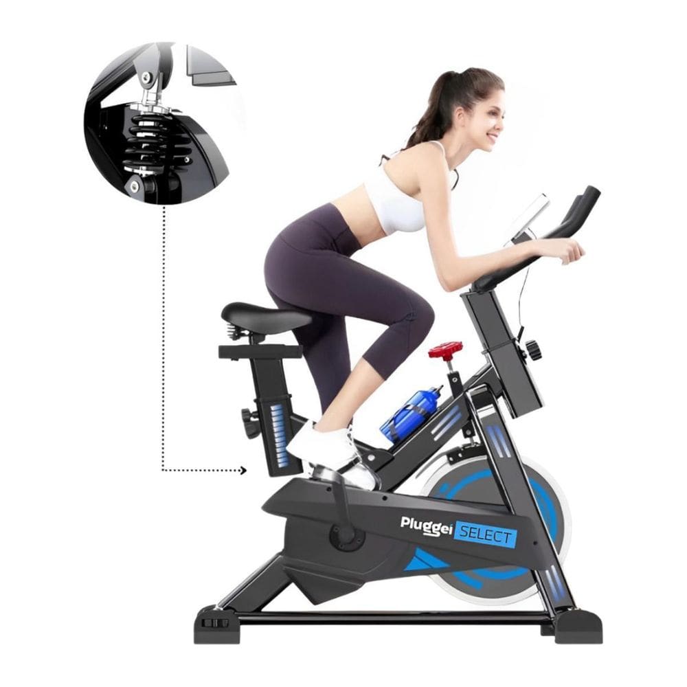 Bicicleta Ergométrica Spinning 15Kg 150Kg 1.80M