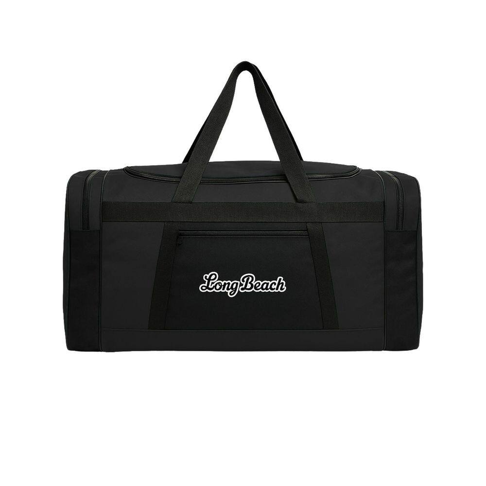 Bolsa Sacola Viagem Esportiva Mini Bolsos Pp - Preto