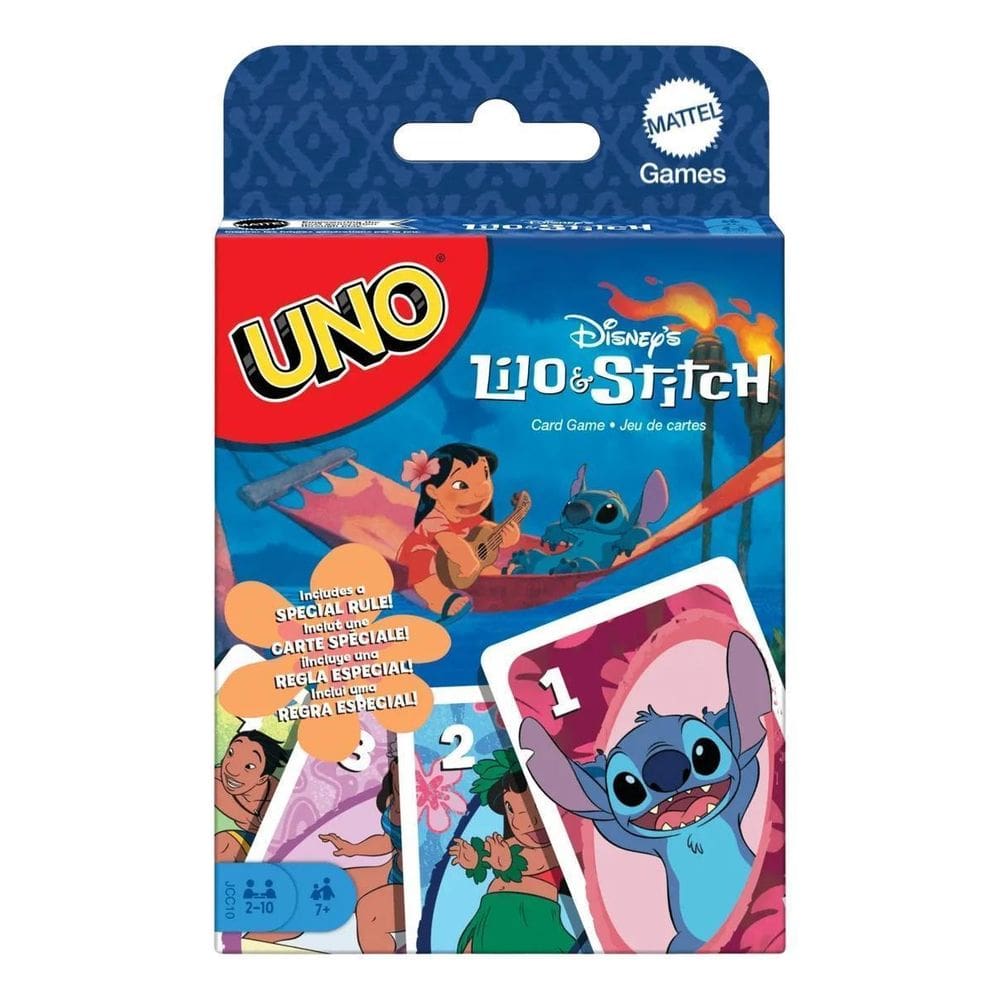Jogo De Cartas Uno Disney Lilo&Stitch Mattel
