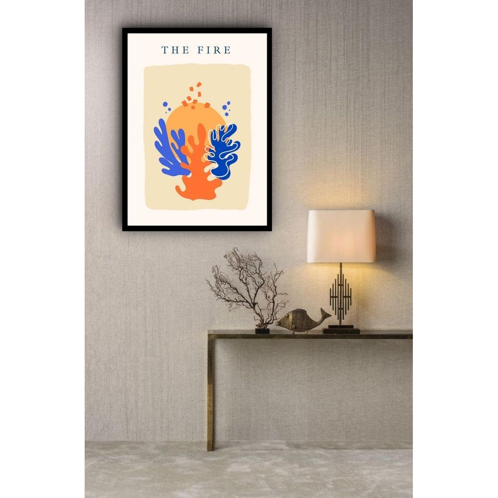 Quadro Decorativo Matisse The Fire - 70X50Cm
