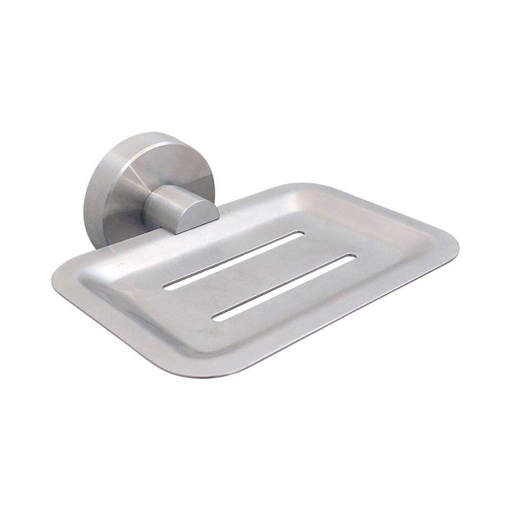 Saboneteira Banheiro Porta Sabonete De Parede Luxo Inox 304