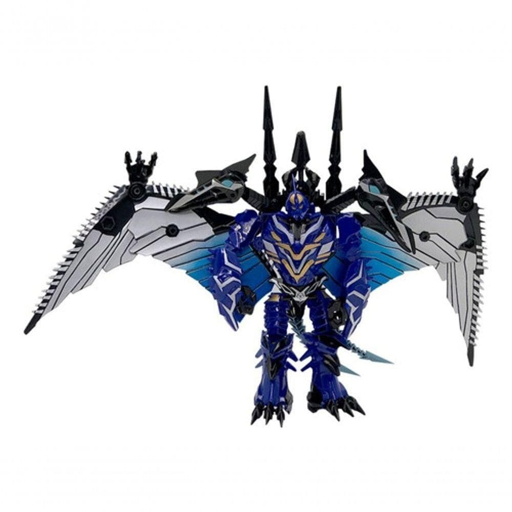 Boneco Super Charge Robot Pterossauro Com Asas - 2 Em 1