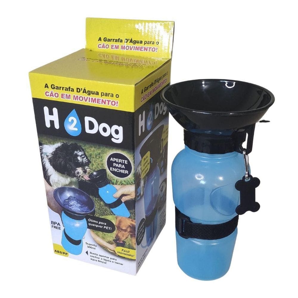 Garrafa Bebedouro Portátil 500Ml Para Cachorro
