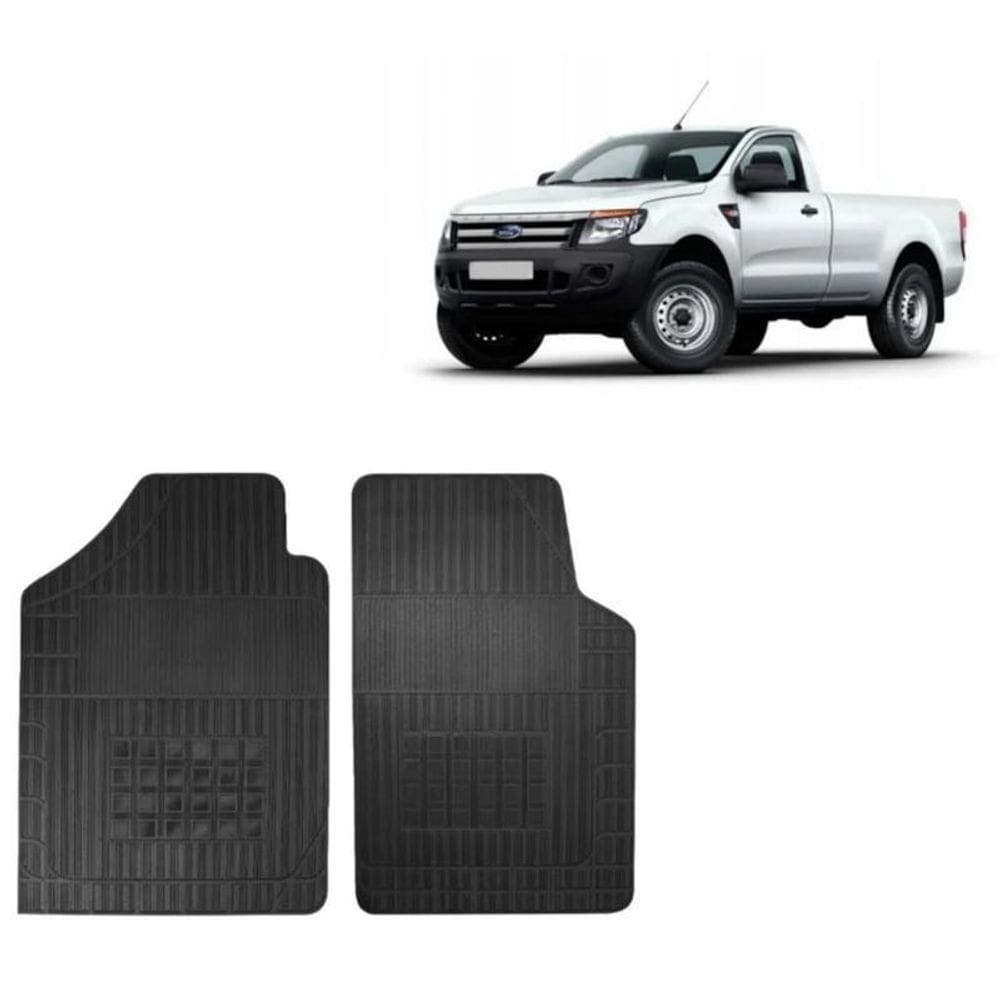 Tapete Borracha Ford Ranger Cab Simples /Estendida