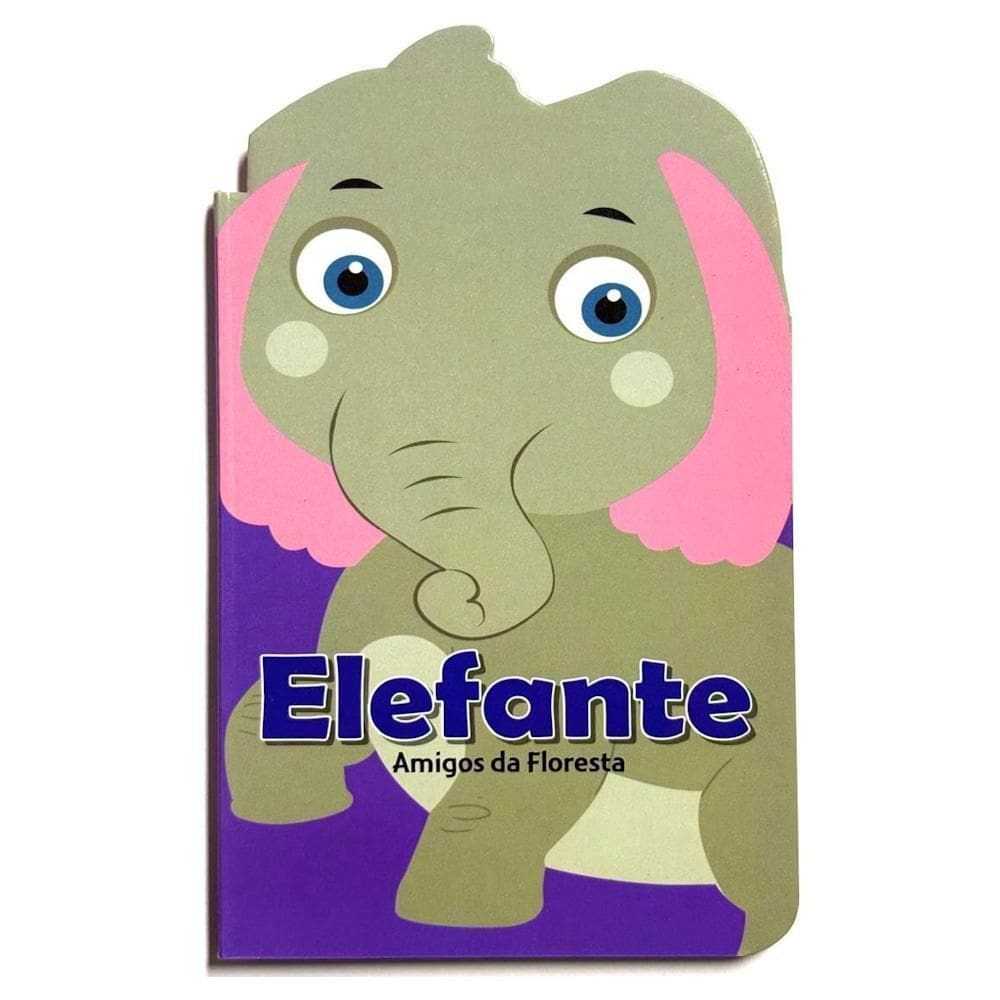 Livro Infantil Cartonado - Amigos Da Fazenda - Elefante