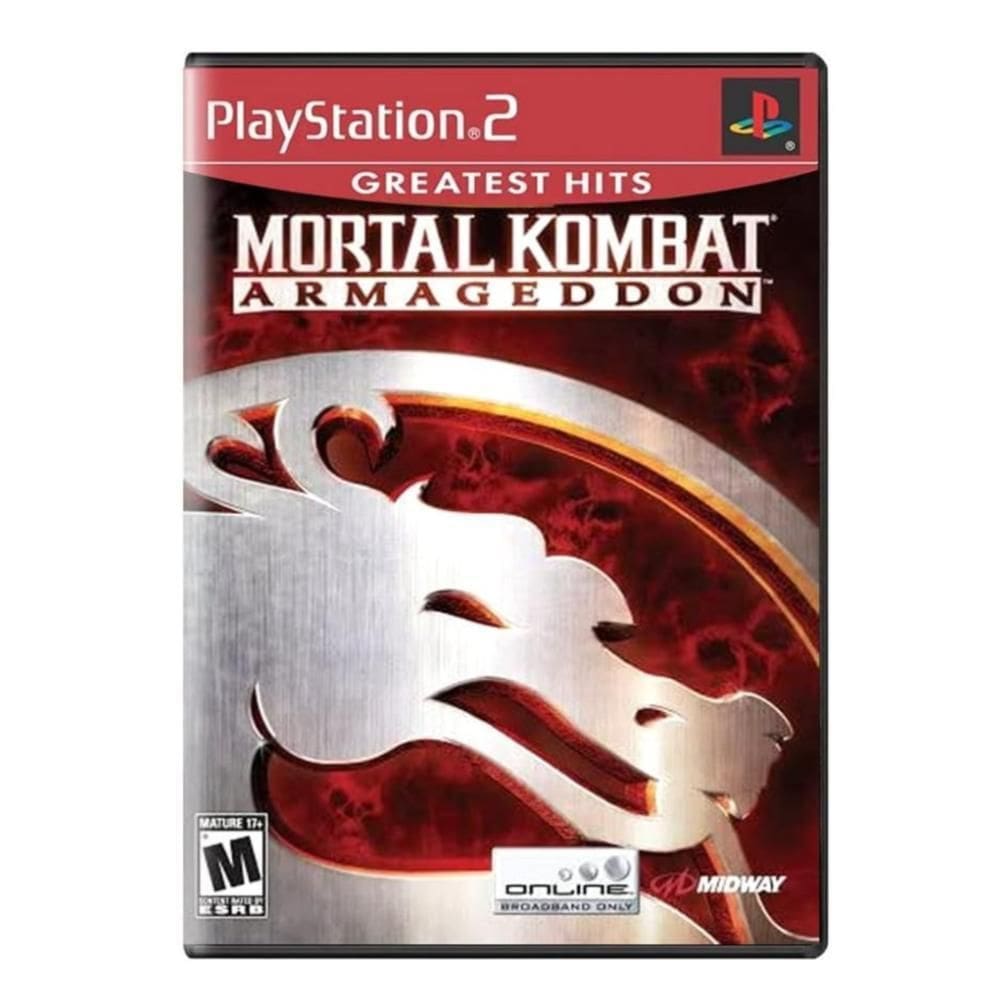 Jogo Mortal Kombat Armageddon Ps2  Greatest Hits