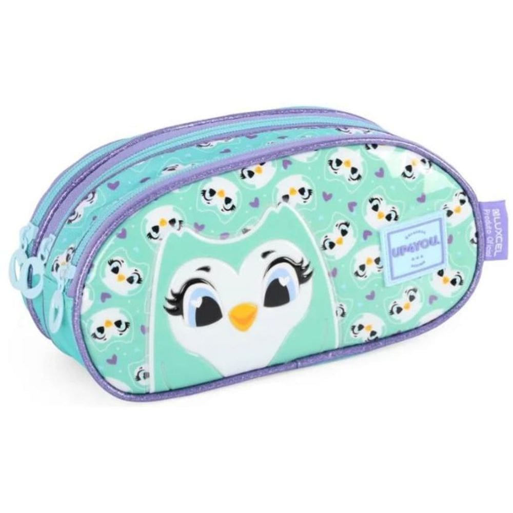 Estojo Escolar Triplo Coruja - Up4You