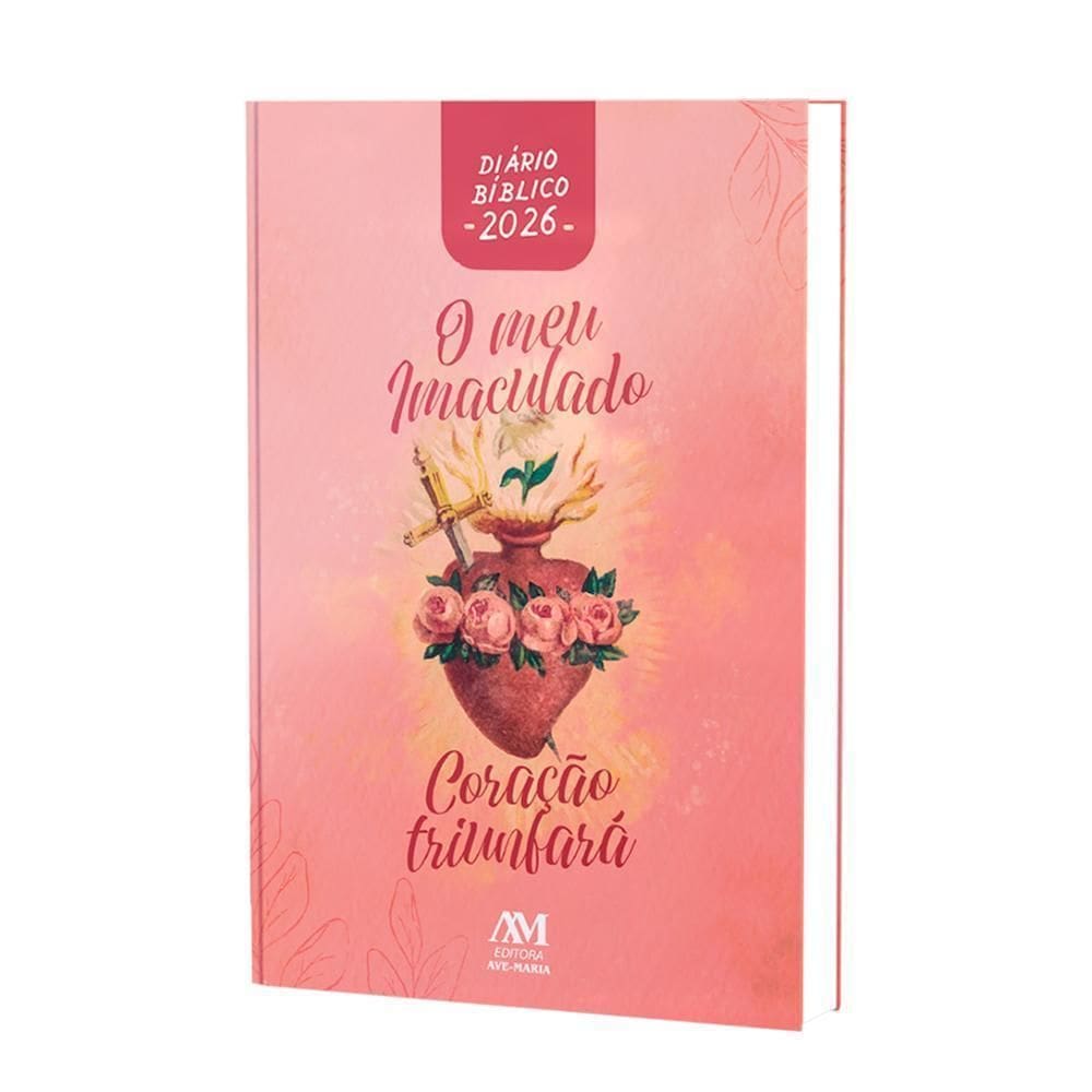 Agenda Diário Bíblico 2026 Brochura Imaculado Coração Maria