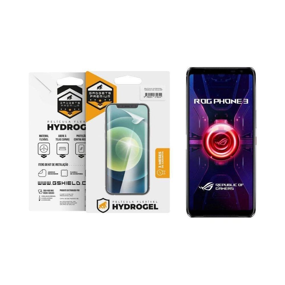 Película Para Asus Rog Phone 3 Hydrogel Gamer Fosca Gshield