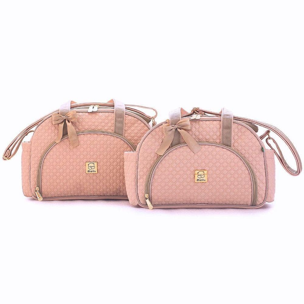Kit Bolsas Maternidade Bebe Enxoval - M, P E Trocador