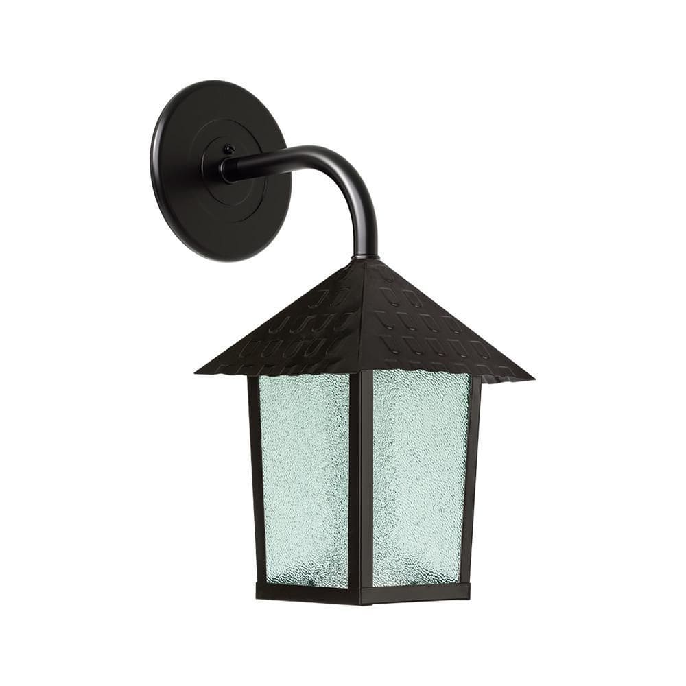 Arandela Blumenau Colonial Quadrada Vidro Pontilhado E27 Biv