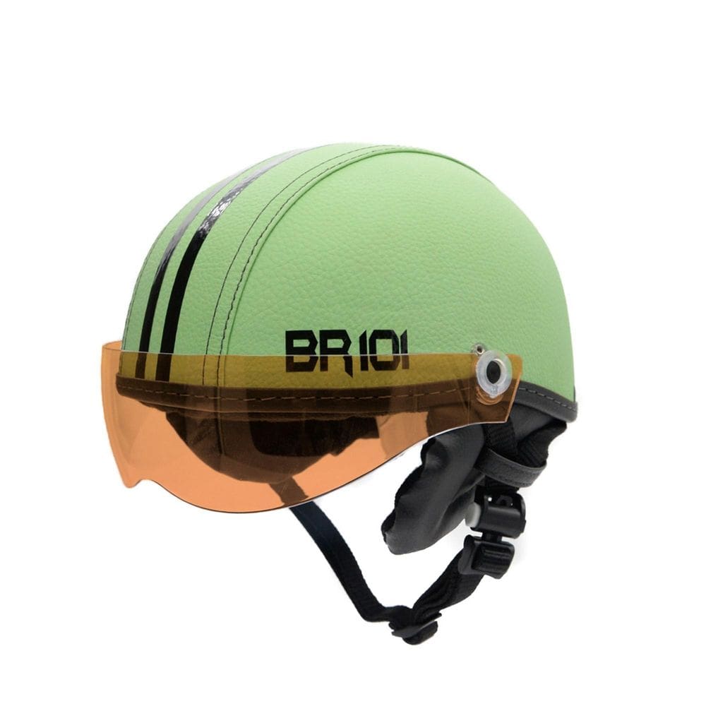 Capacete Bike/Scooter Coquinho Br 101 Verde Pastel Vision G