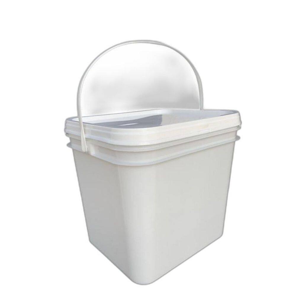 Balde De Massa De 3.6L Retang Com Tampa Lacre25Un
