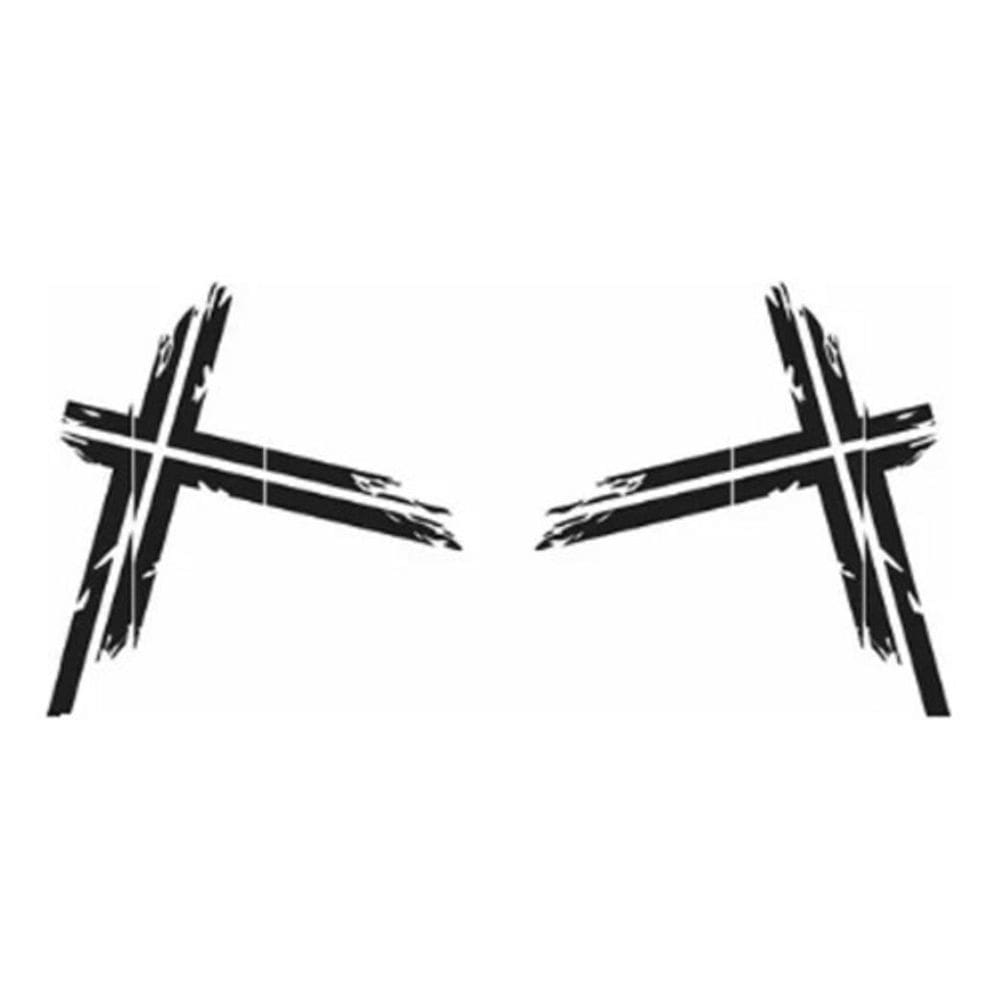 Par Adesivos Faixas Volvo Fh Performance Edition Preto