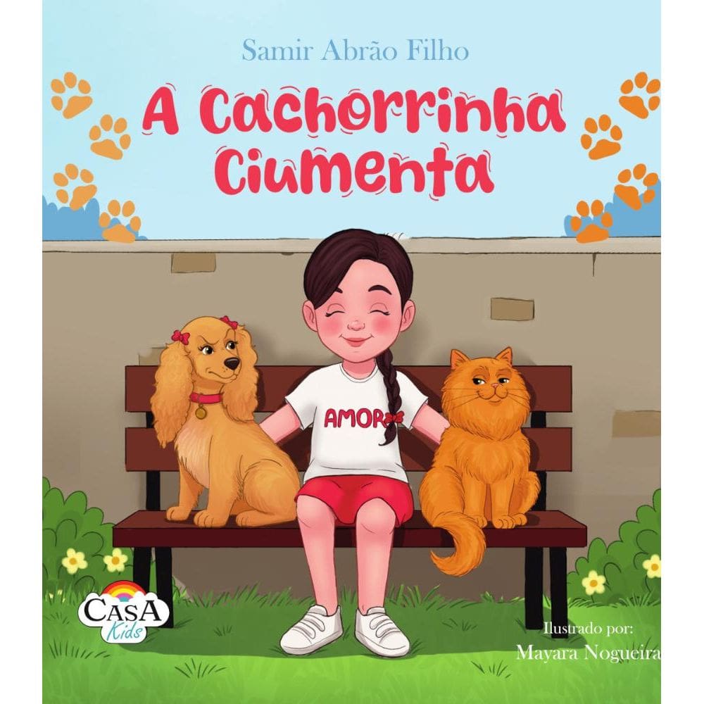 A cachorrinha ciumenta