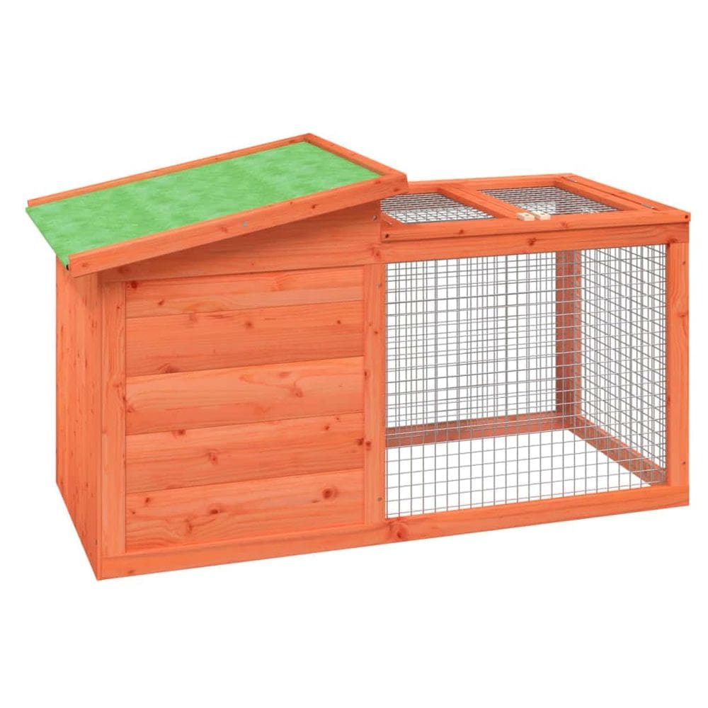Gaiola para coelhos Rabbit Hutch vidaXL Pig Pet House com madeira de pinho